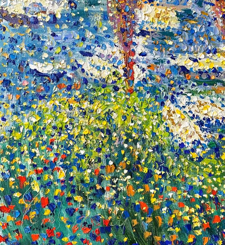 Original Impressionism Seascape Painting by Andrii Chebotaru