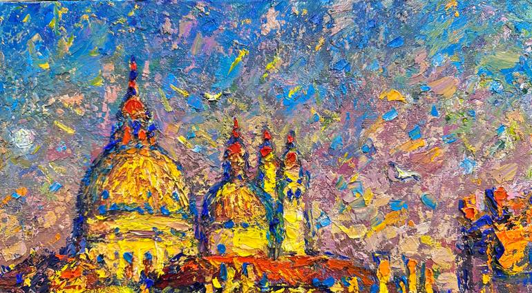 Original Expressionism Nature Painting by Andrii Chebotaru