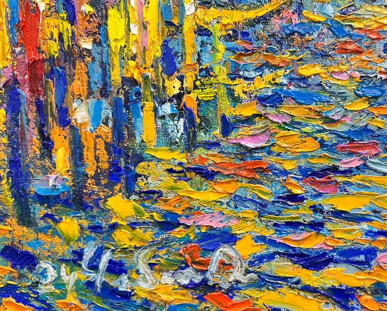 Original Expressionism Nature Painting by Andrii Chebotaru