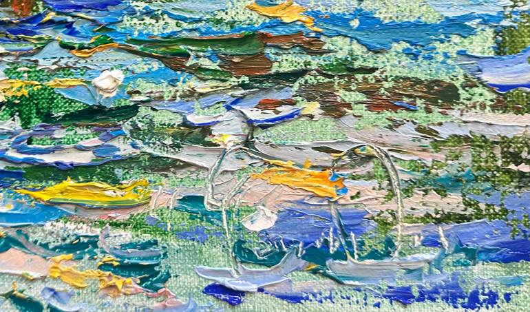 Original Impressionism Seascape Painting by Andrii Chebotaru