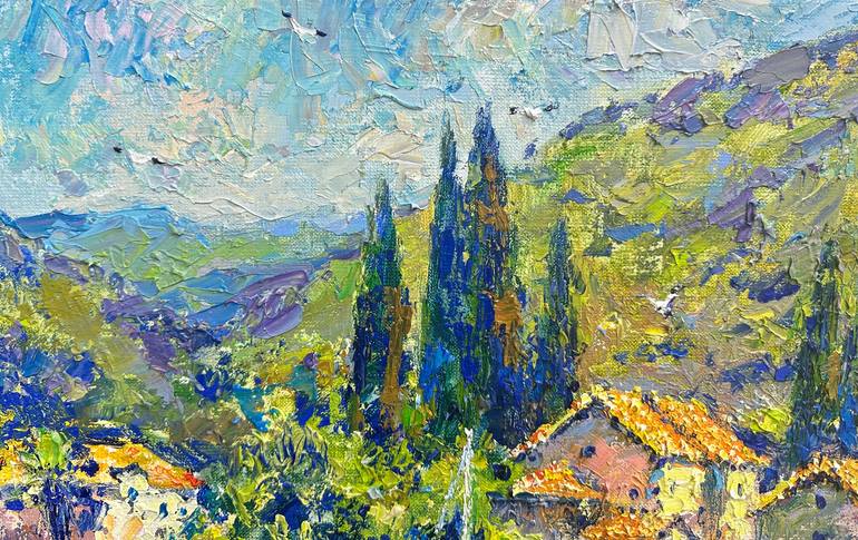 Original Impressionism Seascape Painting by Andrii Chebotaru
