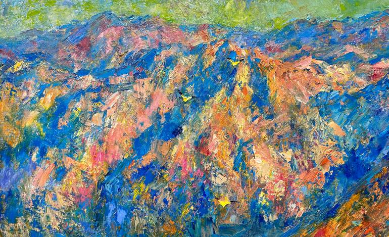 Original Impressionism Seascape Painting by Andrii Chebotaru