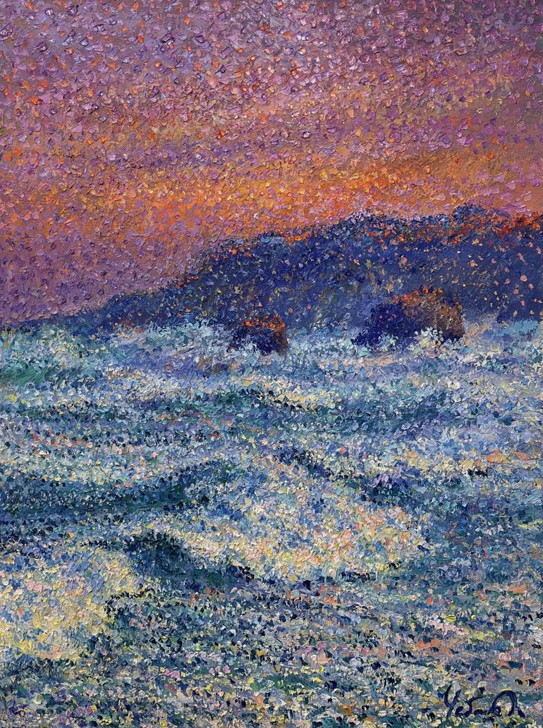 Original Impressionism Seascape Paintings by Andrii Chebotaru