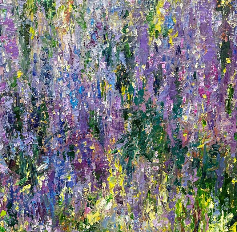 Original Contemporary Botanic Painting by Andrii Chebotaru