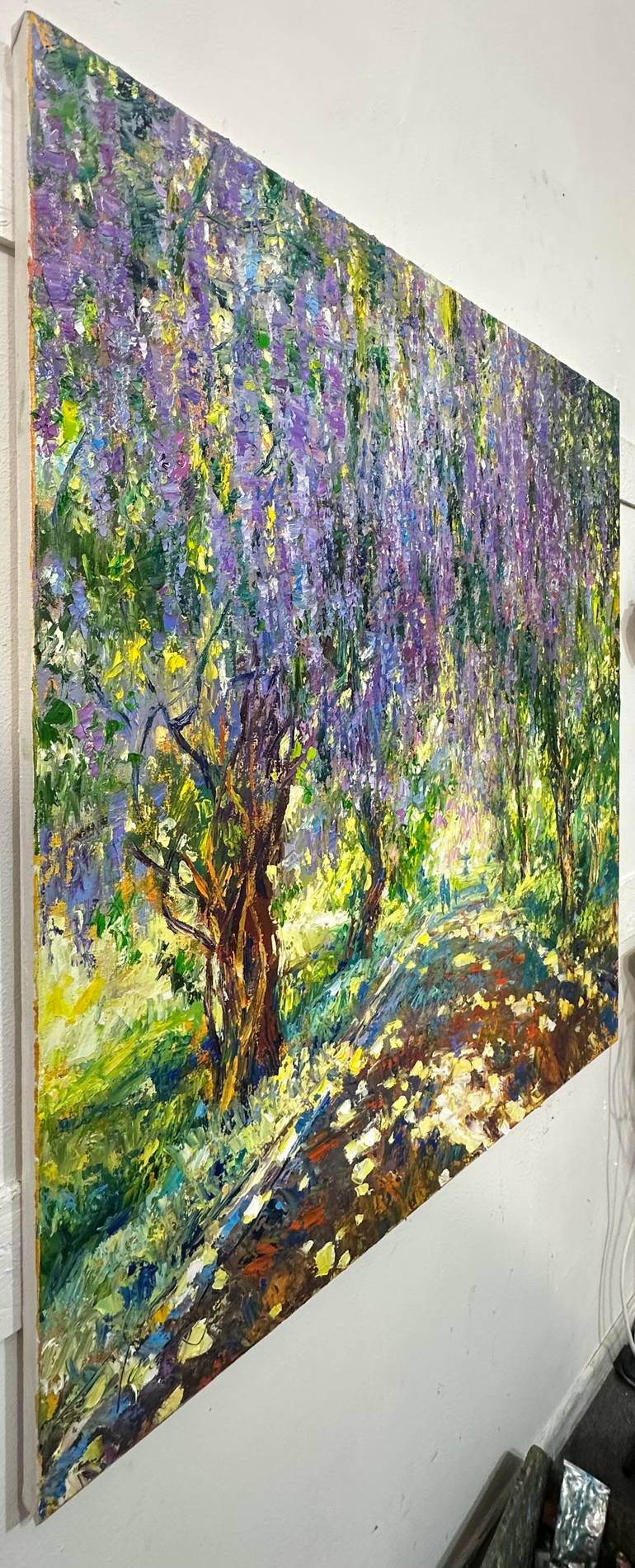 Original Contemporary Botanic Painting by Andrii Chebotaru