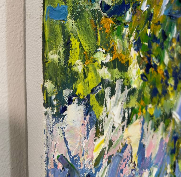 Original Contemporary Botanic Painting by Andrii Chebotaru