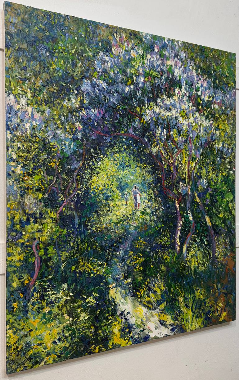 Original Contemporary Botanic Painting by Andrii Chebotaru