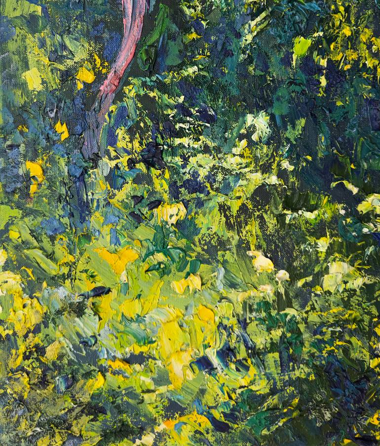 Original Contemporary Botanic Painting by Andrii Chebotaru