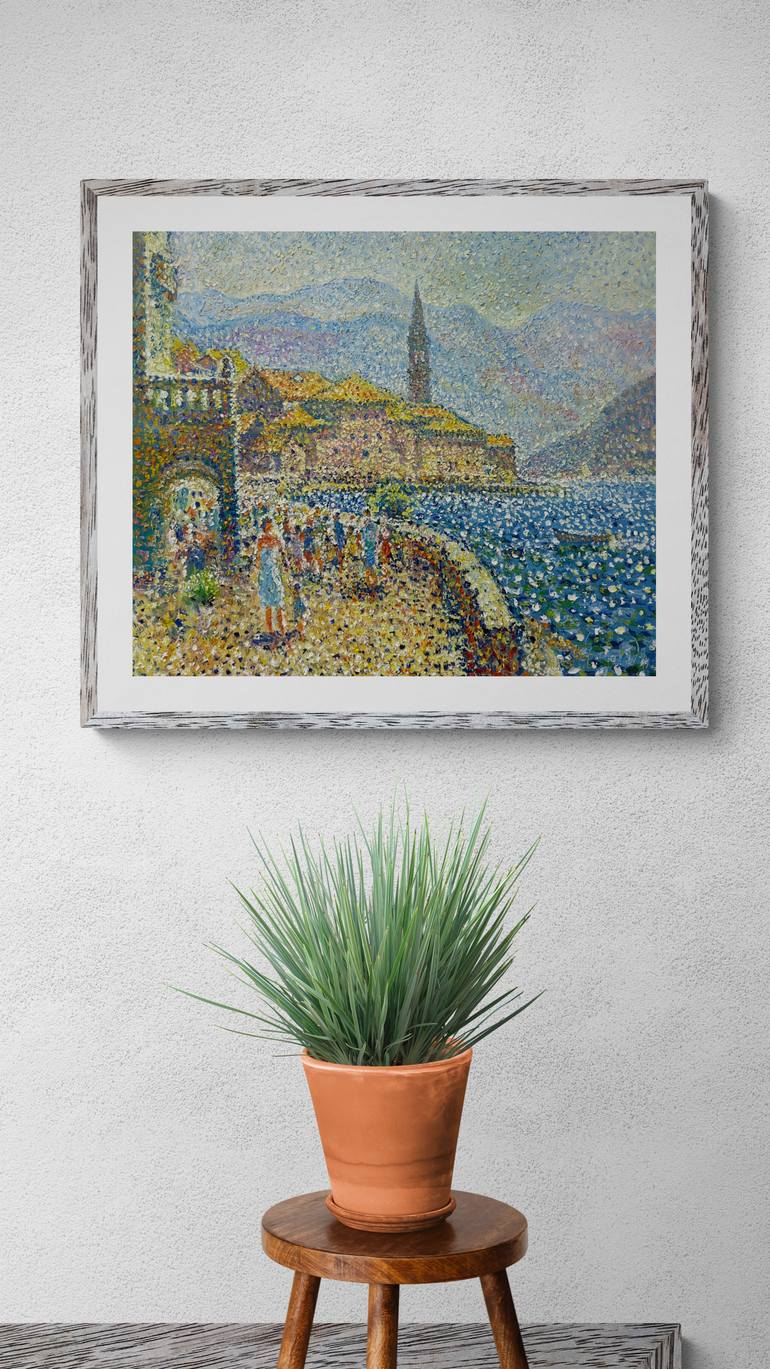 Original Contemporary Landscape Painting by Andrii Chebotaru