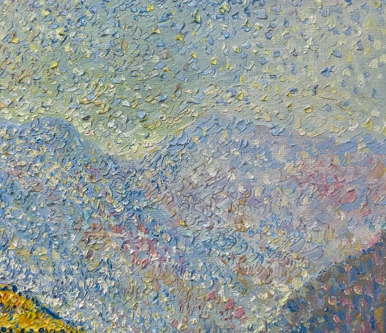 Original Contemporary Landscape Painting by Andrii Chebotaru