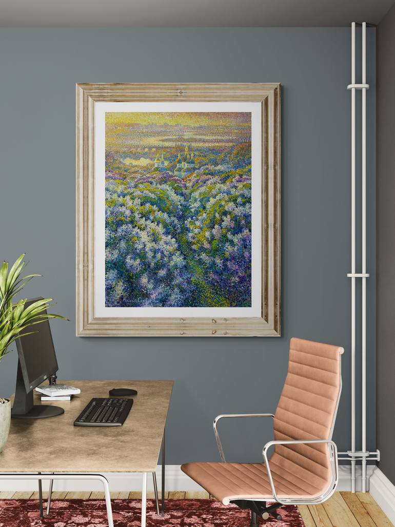 Original Contemporary Landscape Painting by Andrii Chebotaru