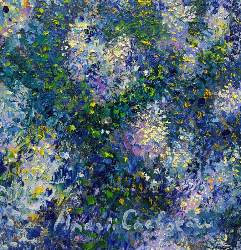 Original Contemporary Landscape Painting by Andrii Chebotaru