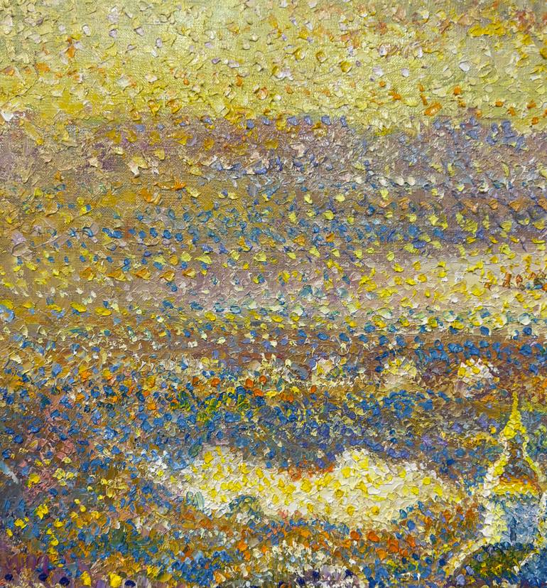 Original Contemporary Landscape Painting by Andrii Chebotaru