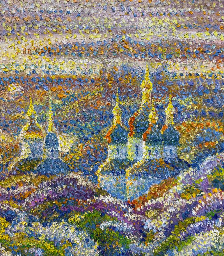 Original Contemporary Landscape Painting by Andrii Chebotaru