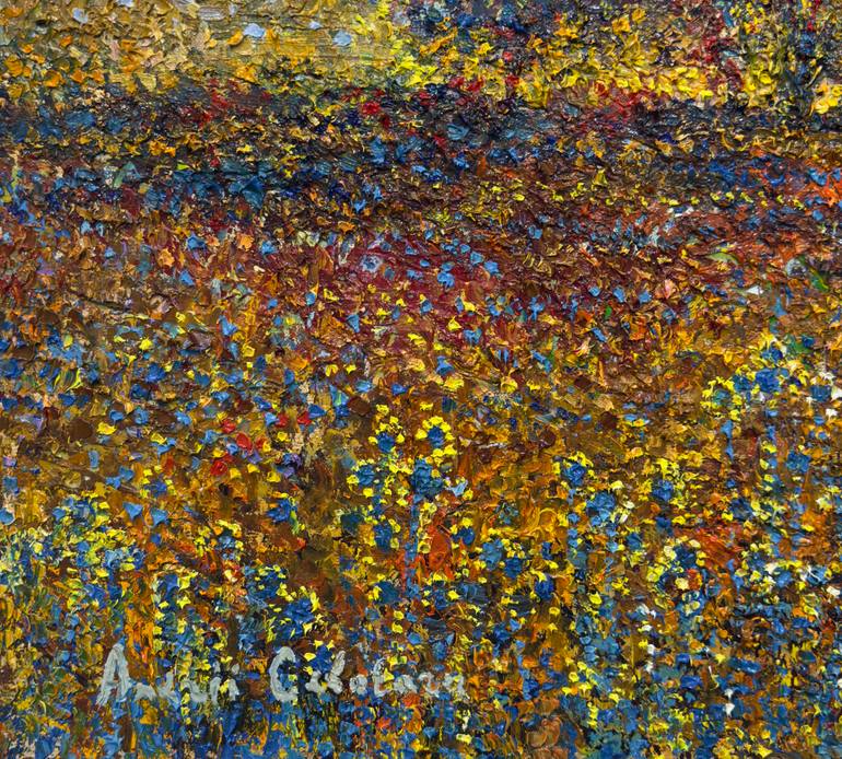 Original Contemporary Seascape Painting by Andrii Chebotaru