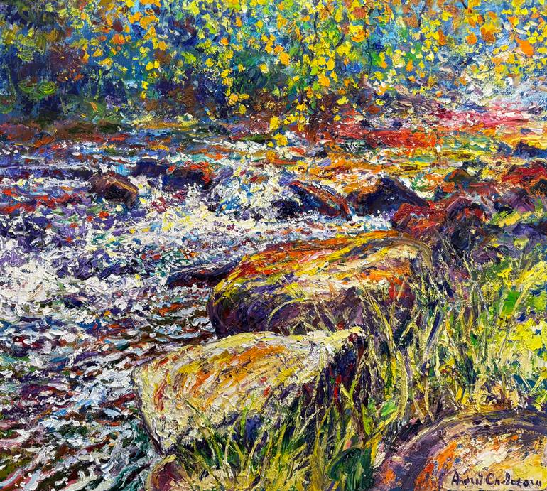 Original  Painting by andrii chebotaru