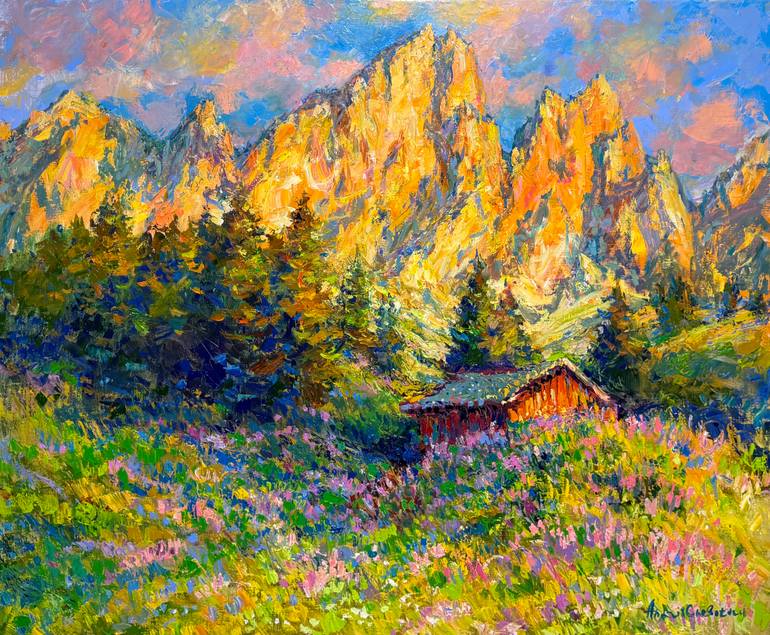 Original  Painting by andrii chebotaru