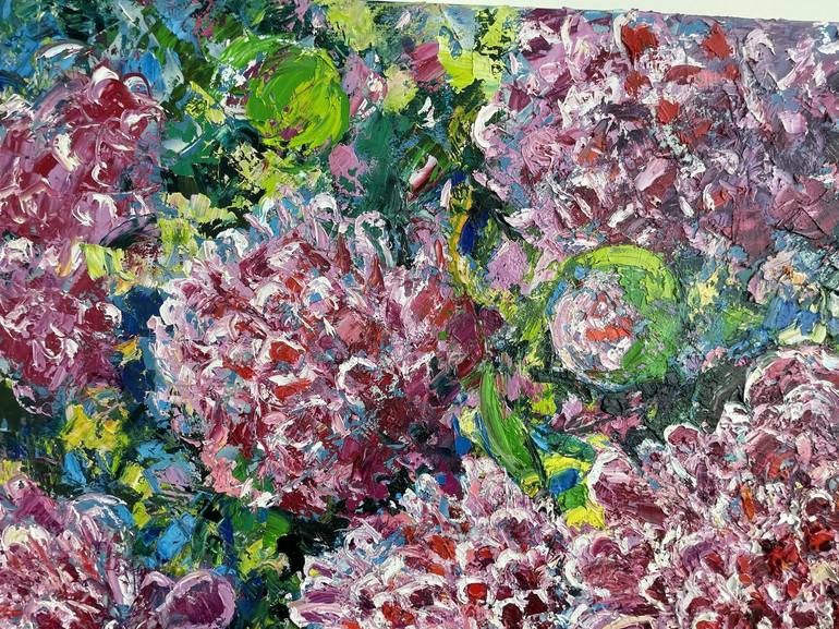 Original Floral Painting by Andrii Chebotaru