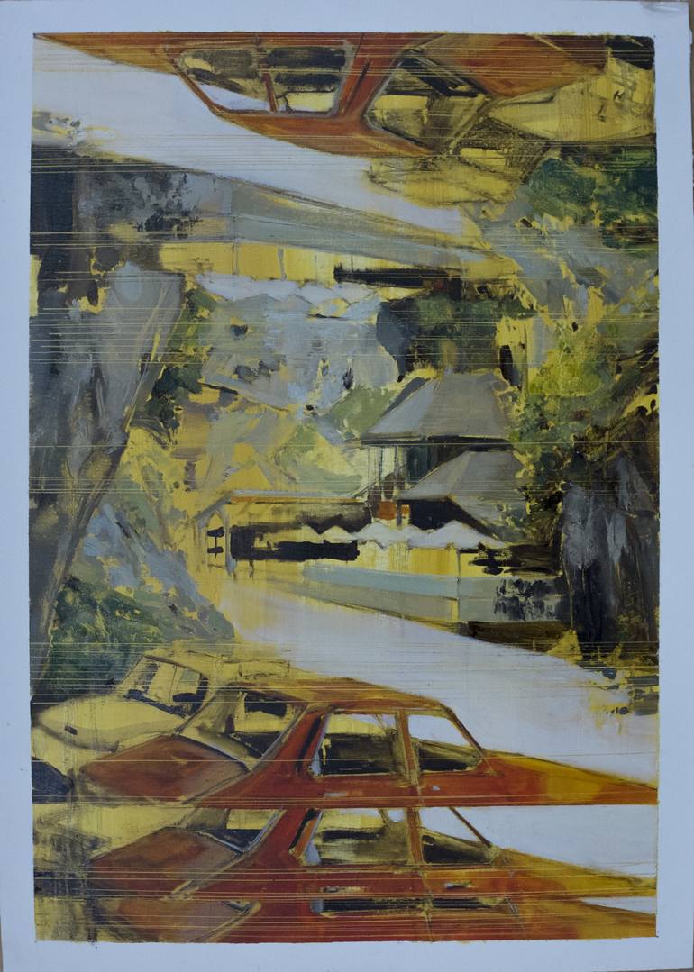 Dacia Painting by Cristina Coza-Damian | Saatchi Art