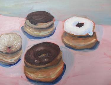 Original Expressionism Food Paintings by Alex Ballenger