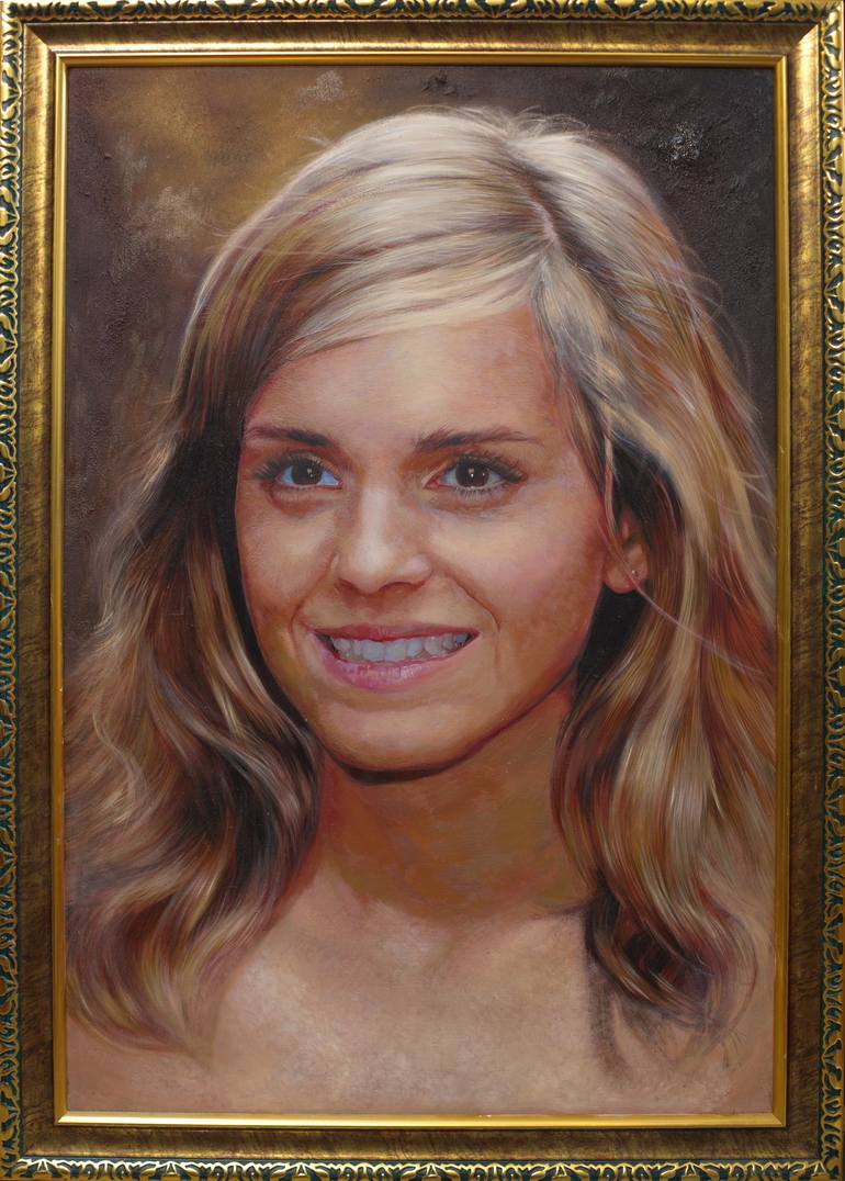 Emma Charlotte Duerre Watson Painting by Michael Andrew Law Cheuk Yui |  Saatchi Art