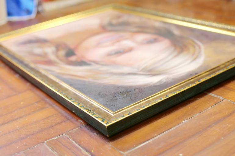 Original Photorealism Pop Culture/Celebrity Painting by Michael Andrew Law Cheuk Yui