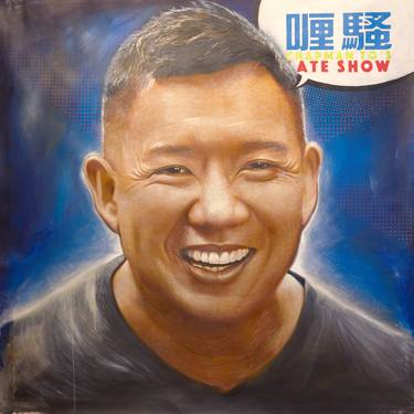 Print of Portraiture Pop Culture/Celebrity Paintings by Michael Andrew Law Cheuk Yui