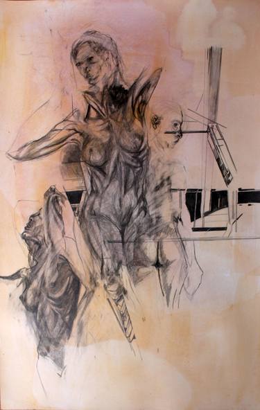 Original Abstract Drawings by Parvin Moghadam
