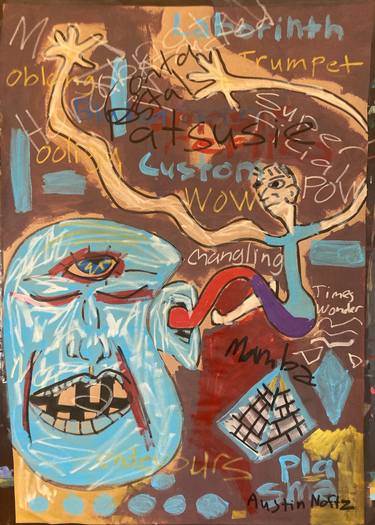 Original Contemporary Abstract Painting by Austin Noftz