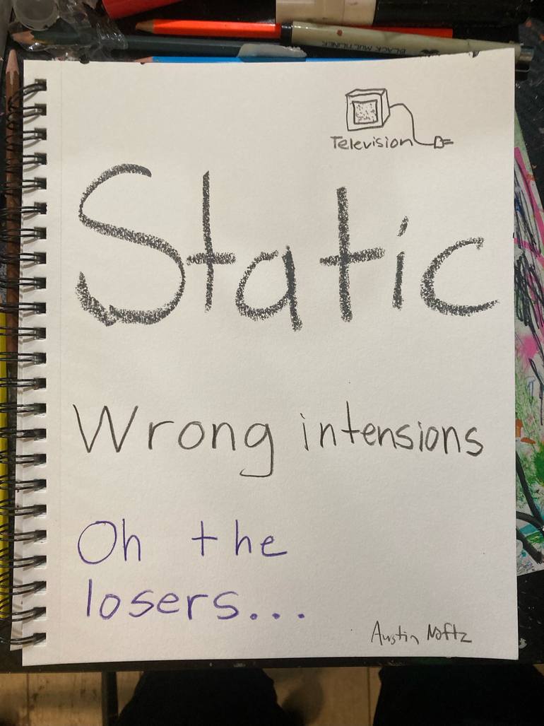 Static Drawing by Austin Noftz | Saatchi Art Australia