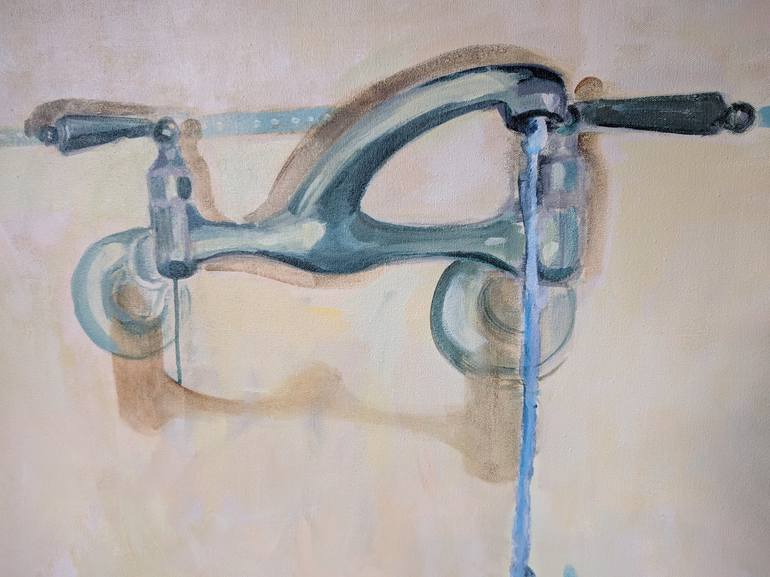 Original Realism Interiors Painting by Paulina Swietliczko