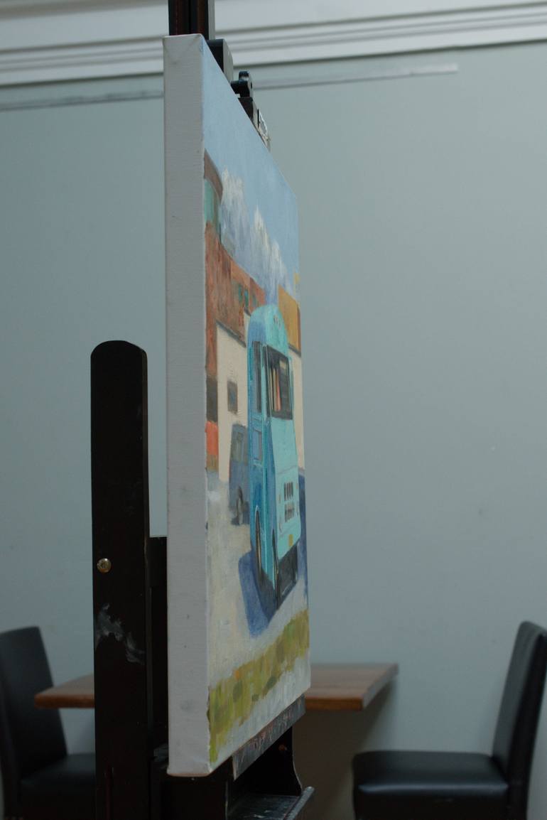 Original Contemporary Transportation Painting by Paulina Swietliczko