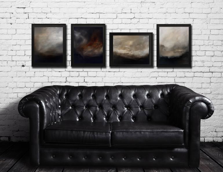 Original Abstract Landscape Painting by I M Neo