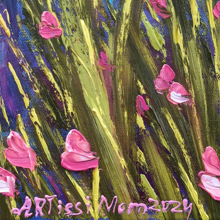 Original Abstract Animal Painting by Nataliia Novakovska