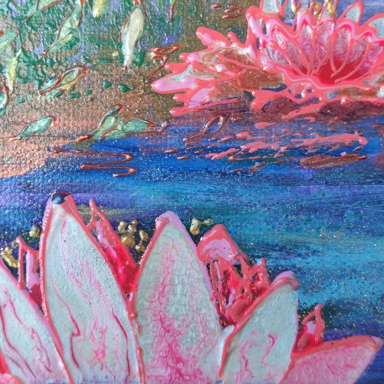 Original Neo-impressionism Nature Painting by Nataliia Novakovska