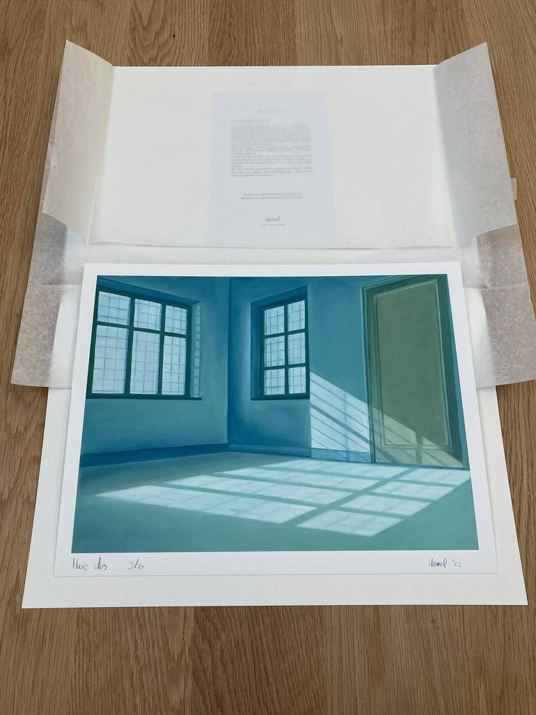Original Contemporary Interiors Printmaking by walter dermul