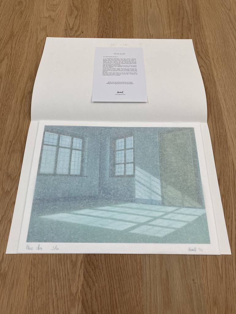 Original Contemporary Interiors Printmaking by walter dermul