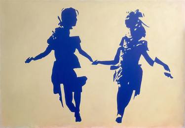 Print of Figurative Children Paintings by walter dermul