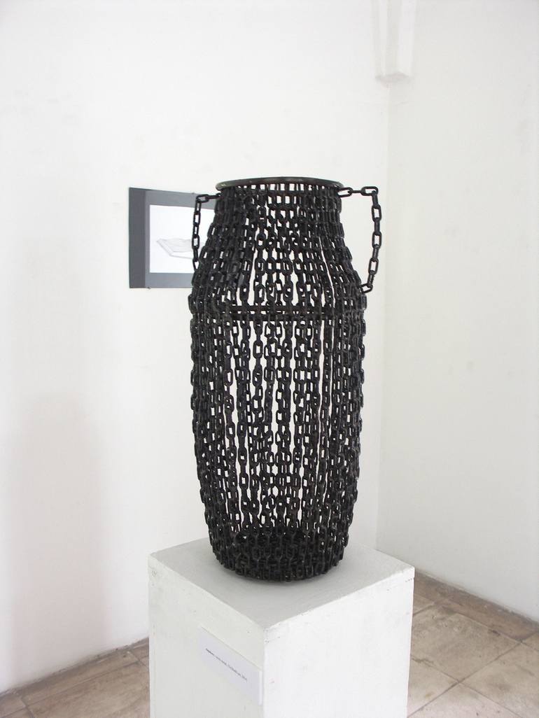Original Abstract Culture Sculpture by Djordje Aralica