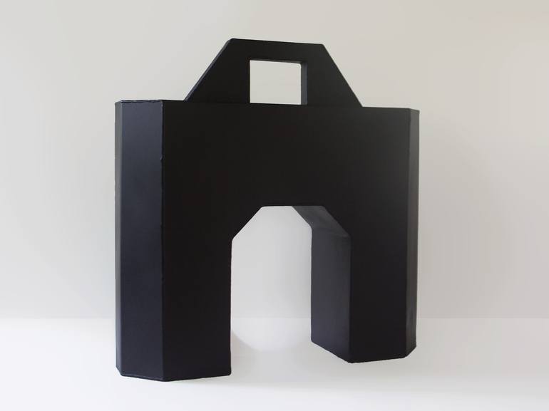 Original Abstract Places Sculpture by Djordje Aralica