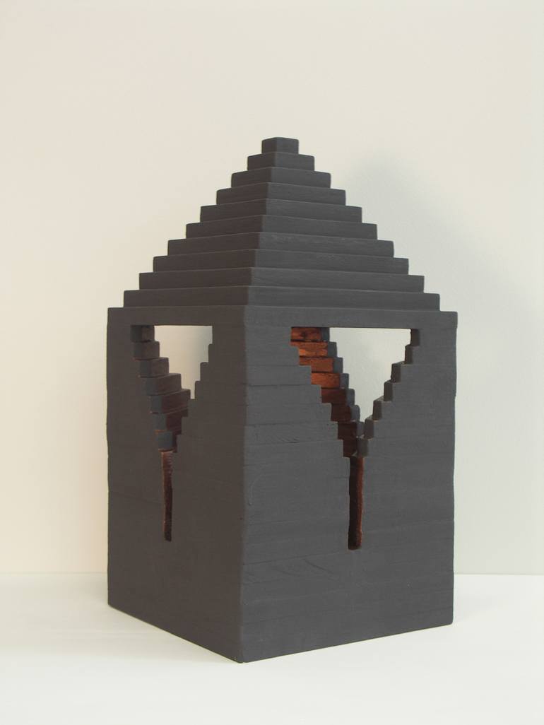 Original Abstract Architecture Sculpture by Djordje Aralica