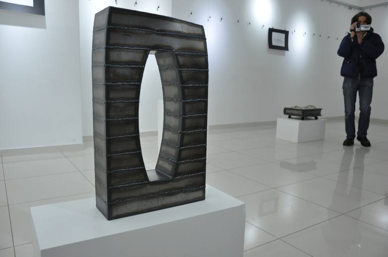 Original Abstract Architecture Sculpture by Djordje Aralica