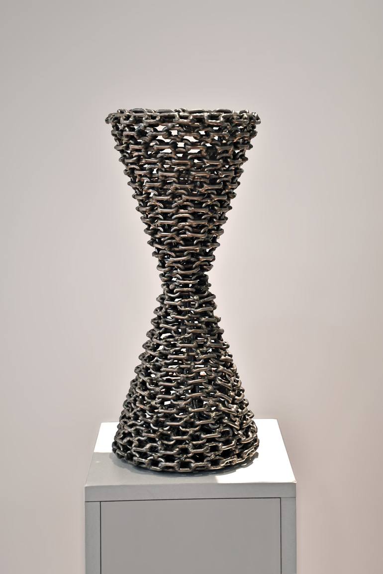 Original Abstract Time Sculpture by Djordje Aralica