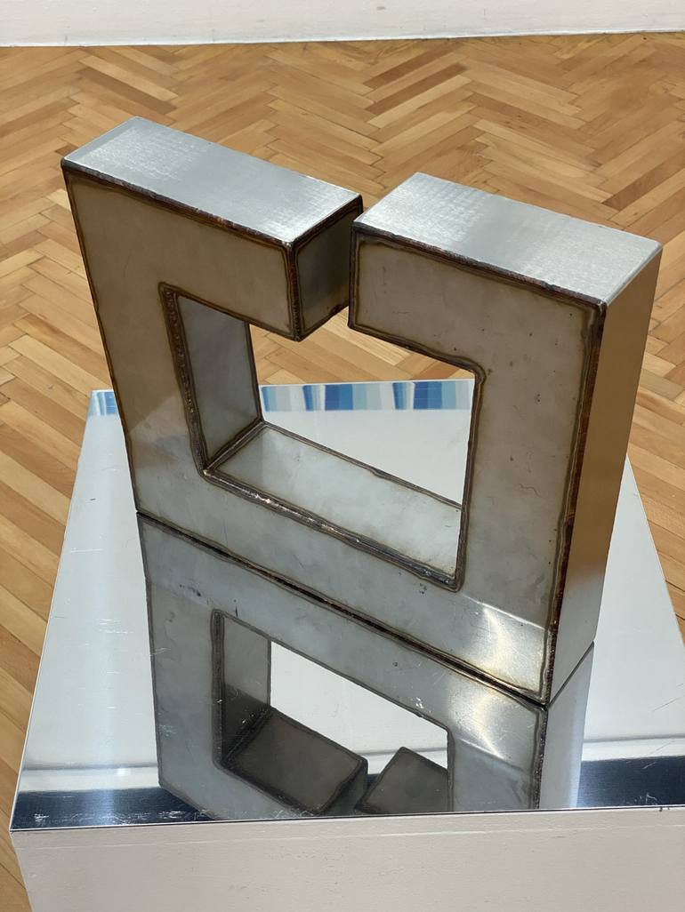 Original Minimalism Architecture Sculpture by Djordje Aralica