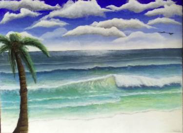 Original Beach Painting by Scott Patti