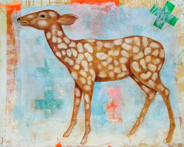 Original Expressionism Animal Paintings by Sabine Reyer