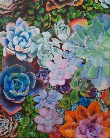 Original Botanic Paintings by Adela V