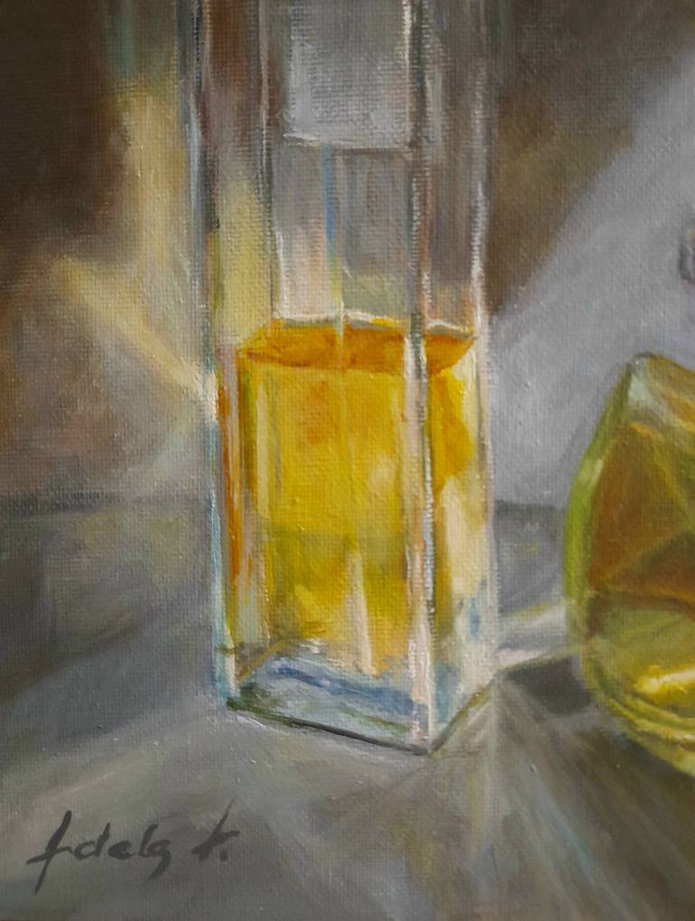 Original Realism Still Life Painting by Adela V