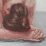 Crouching female nude painted in oil with a limited pallet. This painting was done on a canvas panel in a realistic style.
The art comes unframed.
Size: 10 in x 8 in x 0.12 in