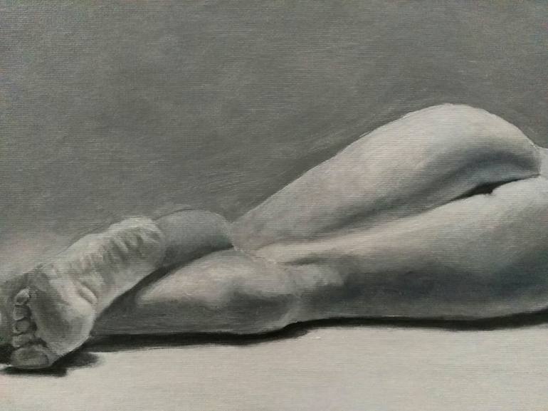 Original Nude Painting by Adela V